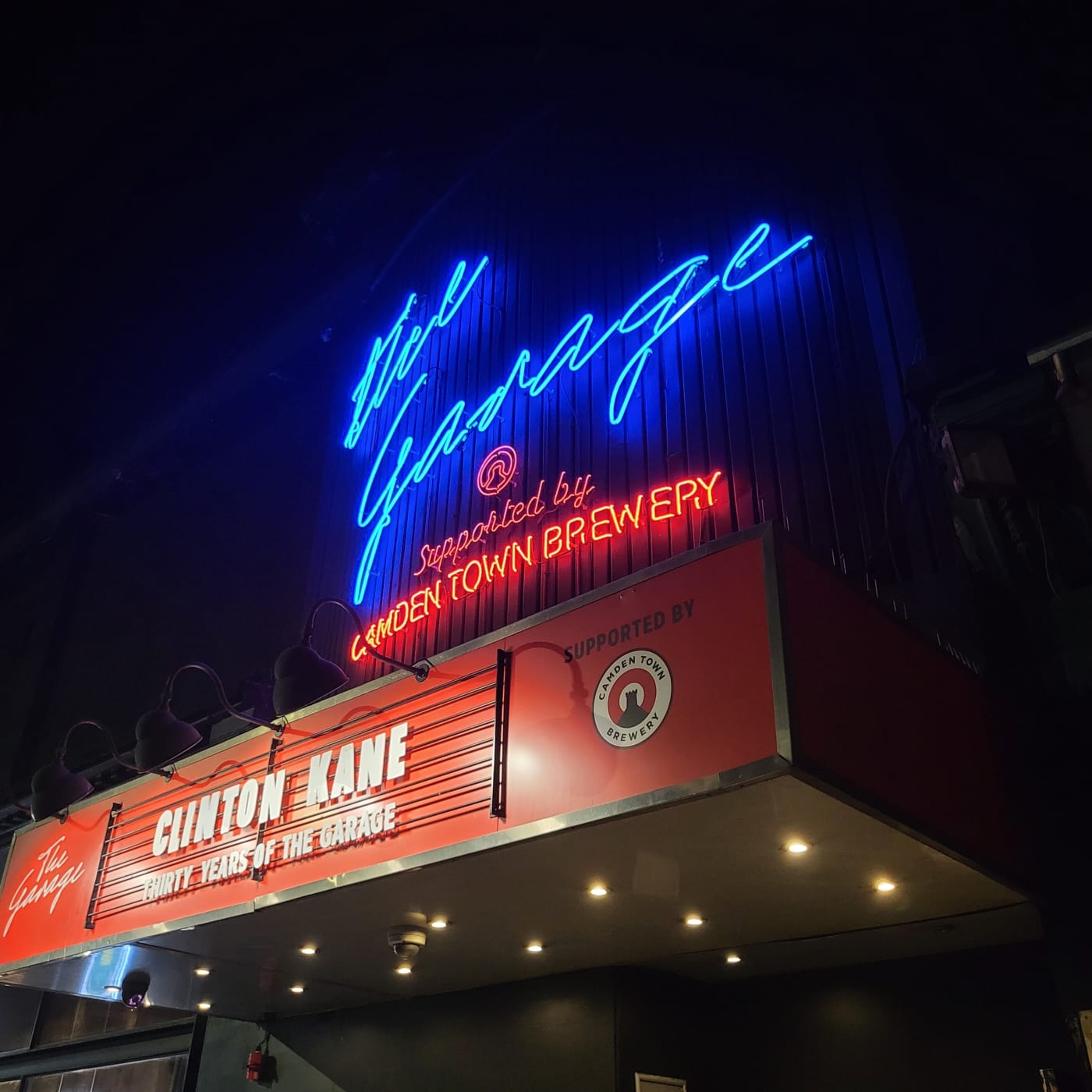 picture of the garage music venue in highbury