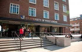 the entrance to the university of west london